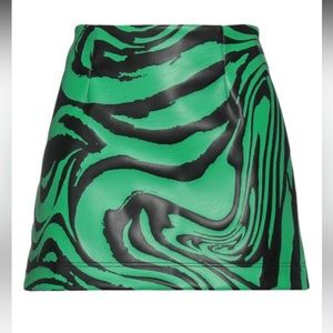 Philosophy Di Lorenzo Serafini Women's Green Mini Skirt
